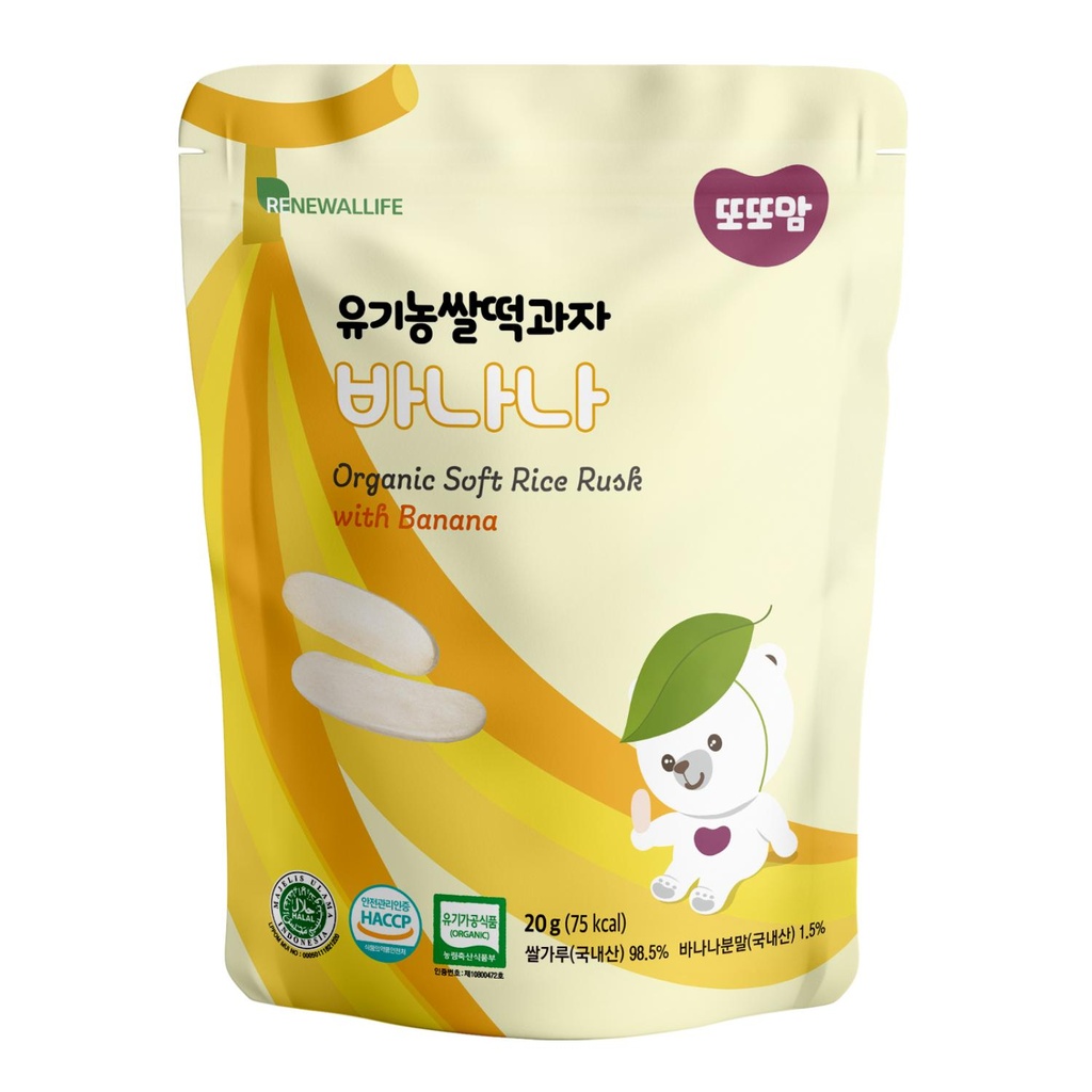 Renewallife - Rusks (Rice Banana) - 200g