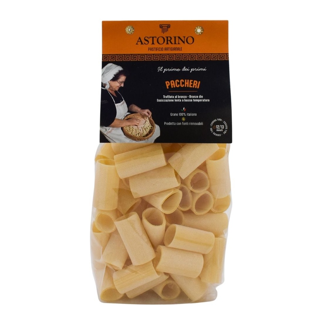 Astorino Pasta - Wheat Pasta Paccheri - 400g