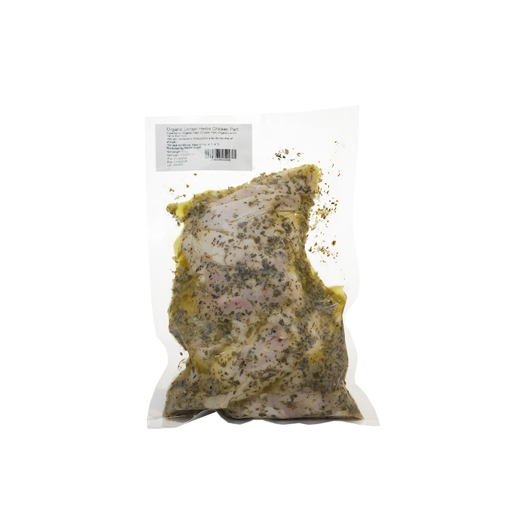 Farmshop - Organic Lemon Herb Mixed Chicken Parts - 500gm