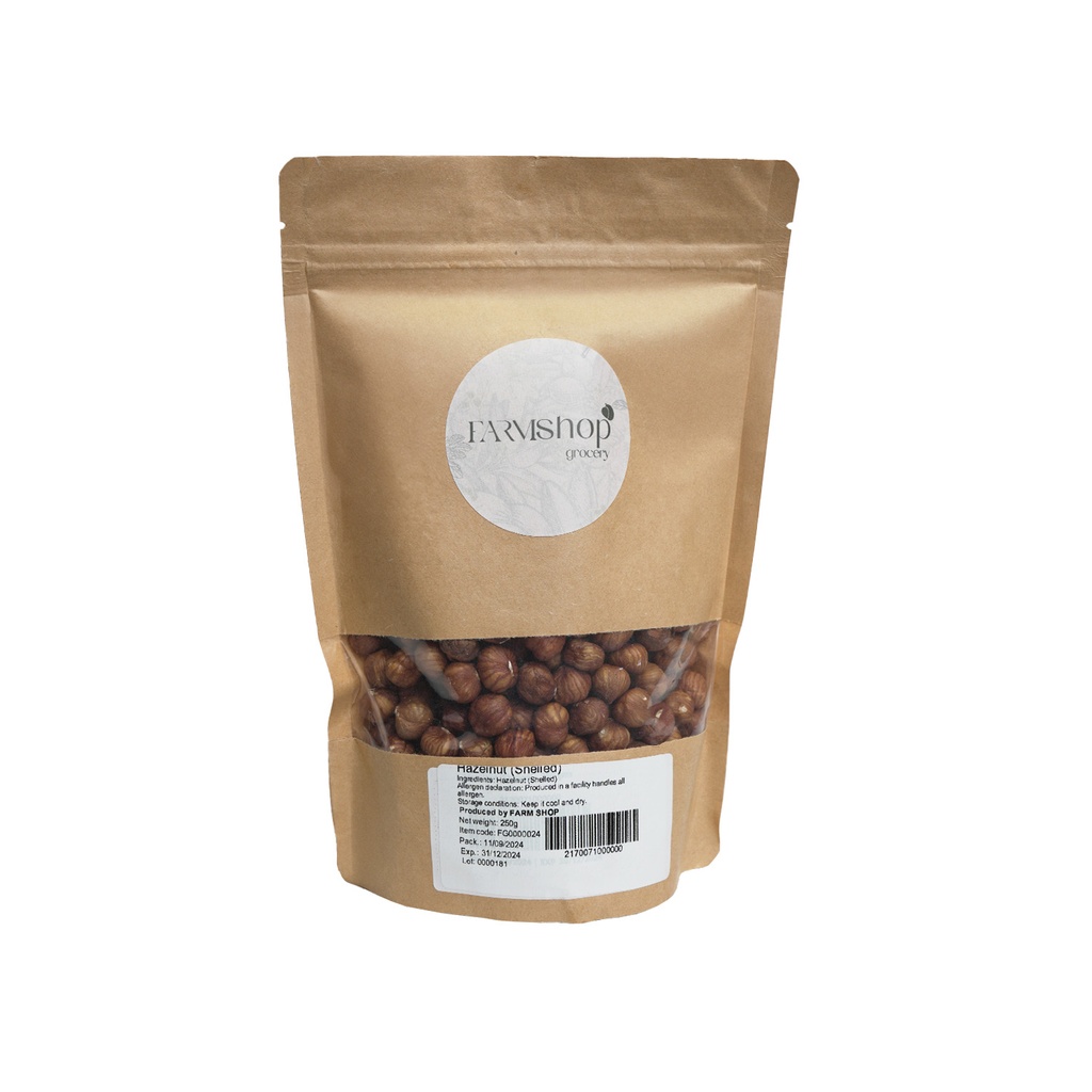 Farmshop - Hazelnut (Shelled) - 250 gms