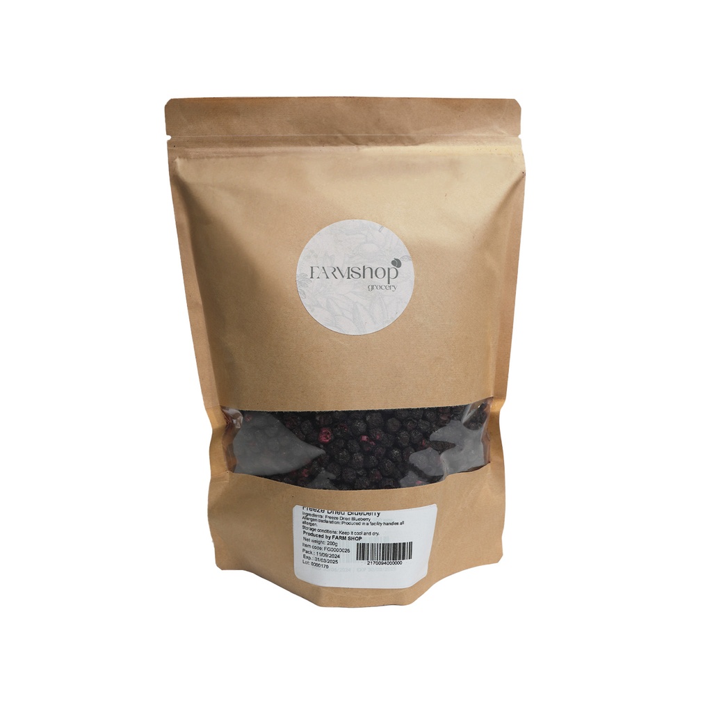 Farmshop - Freeze Dried Blueberry - 200 gms