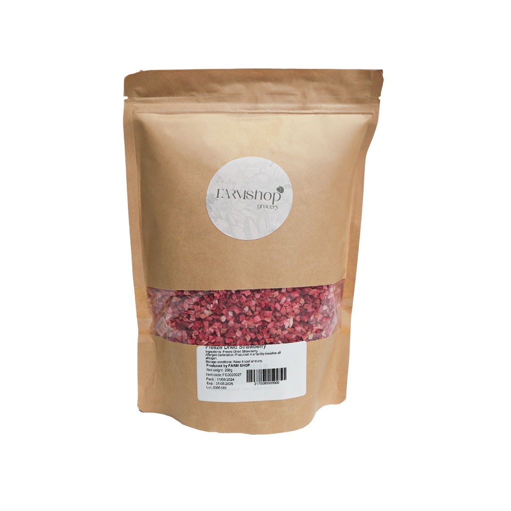 Farmshop - Freeze Dried Strawberry - 200 gms