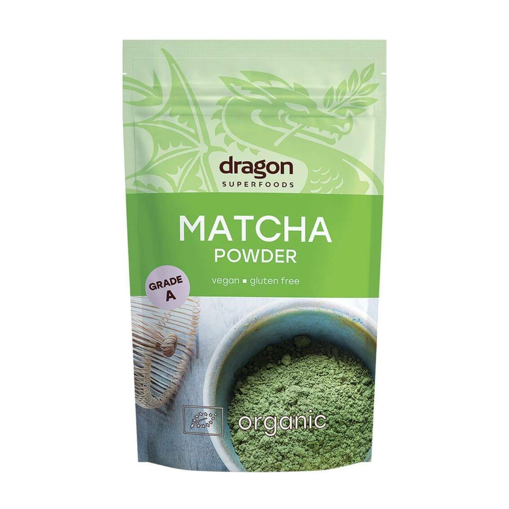 Dragon Superfoods - Organic Matcha Powder Grade A - 100G