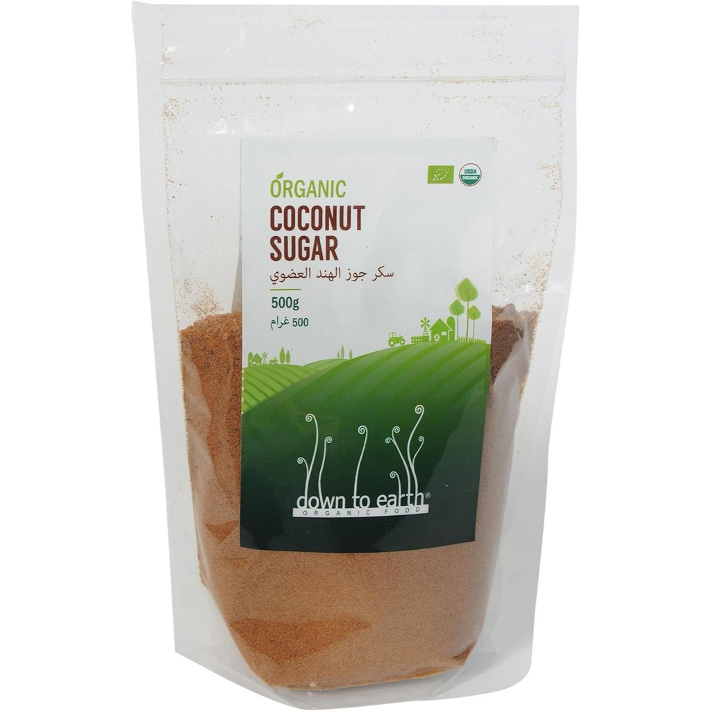 Down To Earth - Organic Coconut Sugar - 500G