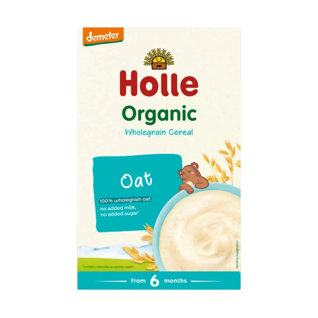 Holle - Organic Wholegrain Oats Cereal - 250G