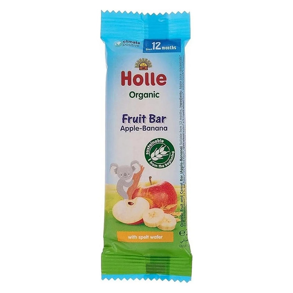 Holle - Organic Fruit Bar Apple & Banana - 25g