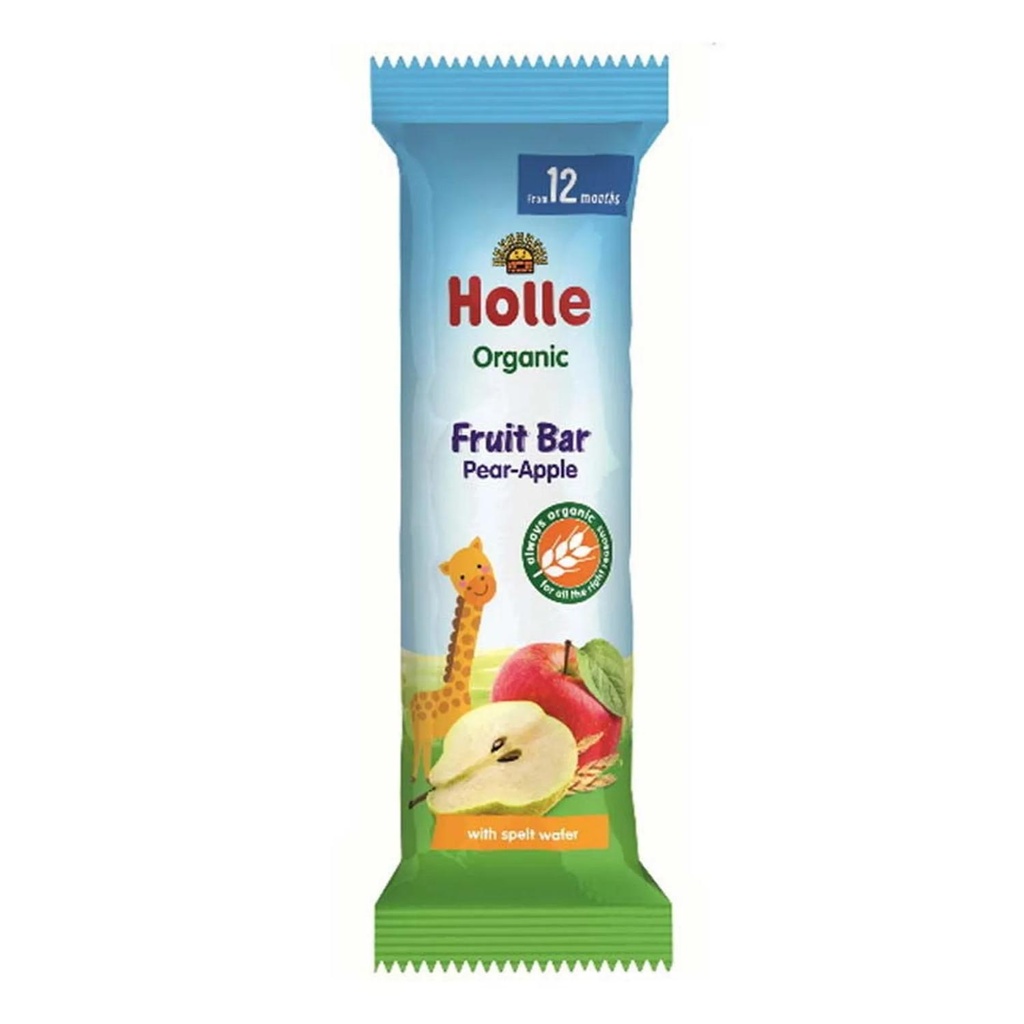 Holle - Organic Fruit Bar Apple & Pear - 25G