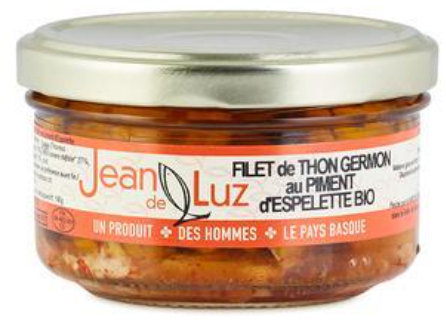 Tuna (Fillet With Evoo & Pepper) - 0.14Kg - Jean De Luz