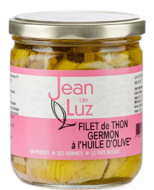 Tuna (Albacore Fillet With Evoo) - 0.38Kg - Jean De Luz