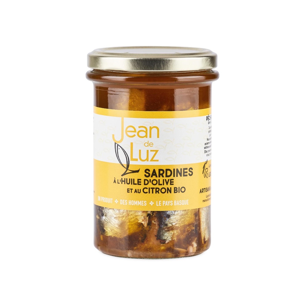 Jean De Luz - Sardines With Evoo & Lemon - 270 G