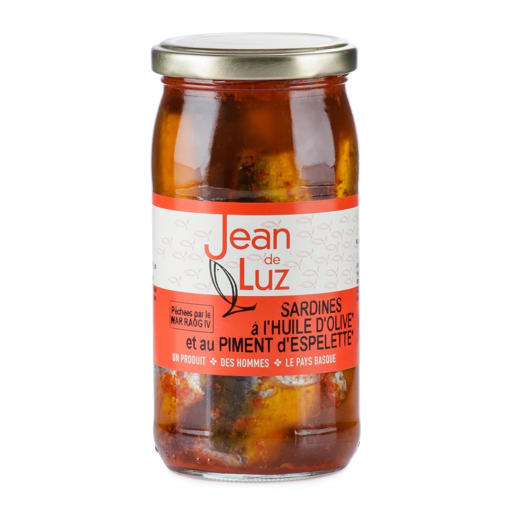 Jean De Luz - Sardines With Evoo & Pepper - 270 G