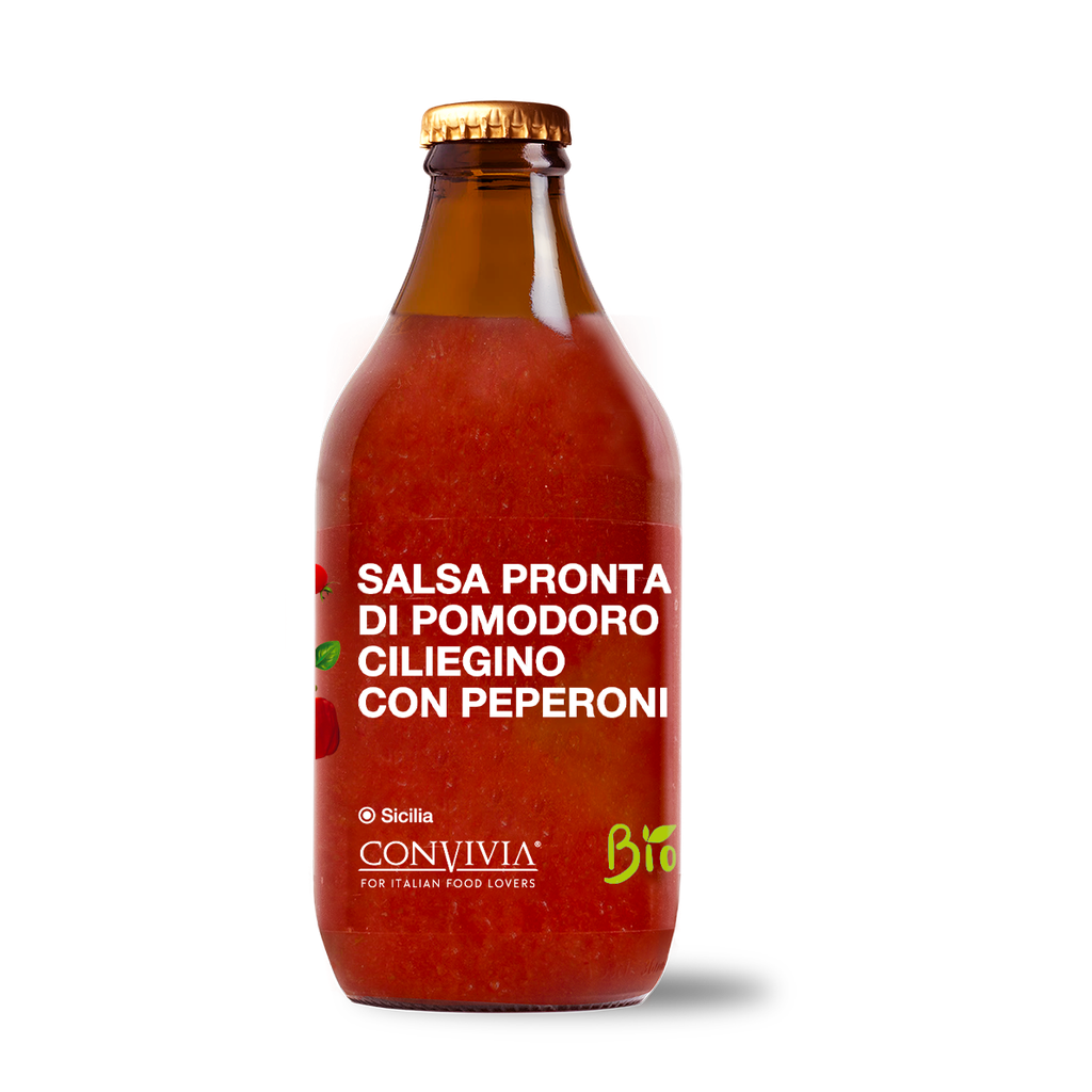 Cherry Tomato Sauce (With Pepperoni ) - 0.33Kg - Convivia