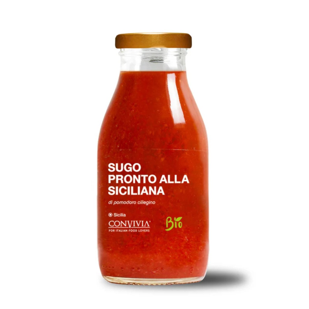 Cherry Tomato Sauce (Siciliana) - 0.25Kg - Convivia