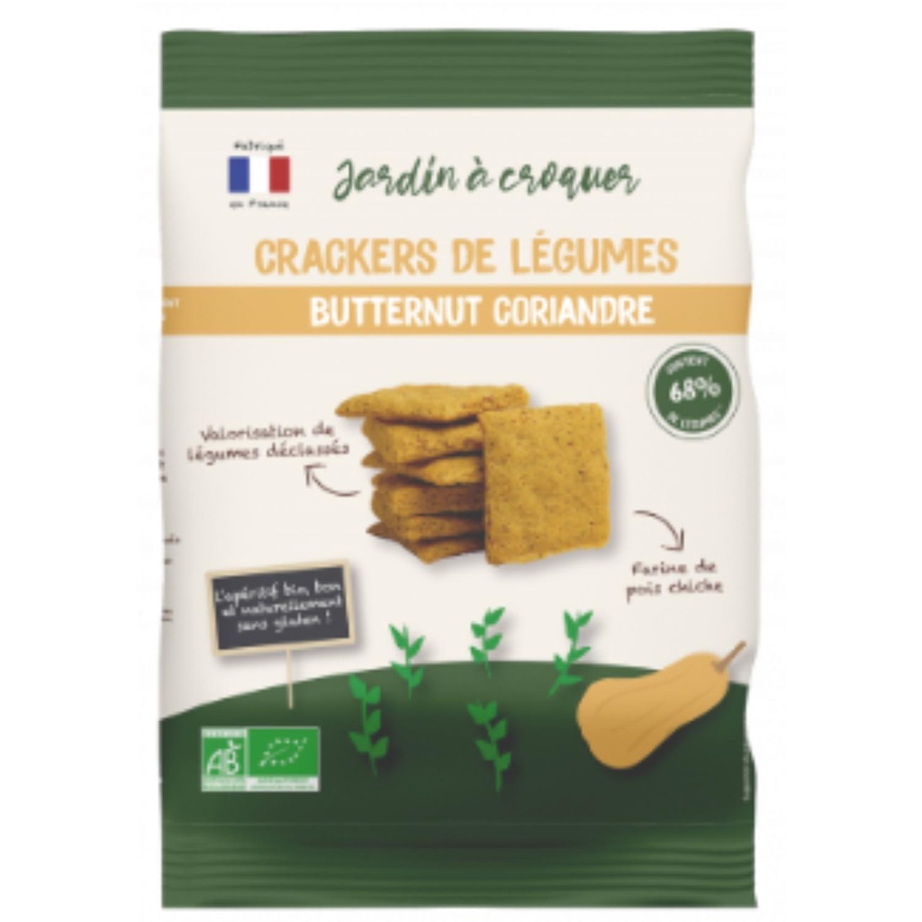 Crackers (Butternut & Coriander) - 0.07Kg - Jardin À Croquer