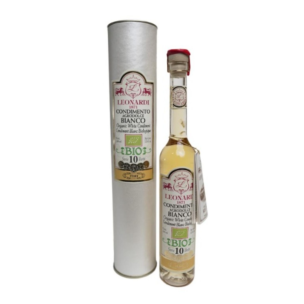 Leonardi - Organic Balsamic White Condiment 10 Years Aged - 100 G