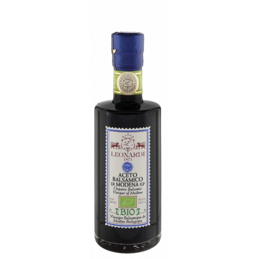 Leonardi - Organic Balsamic Vinegar 1 Medal:Low Density - 250 ML