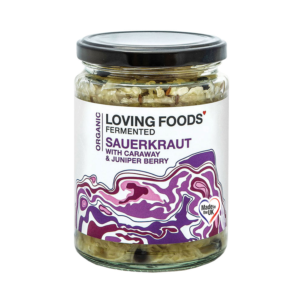 Loving Foods - Saurkraut (Caraway & Juniper Berry) - 500g