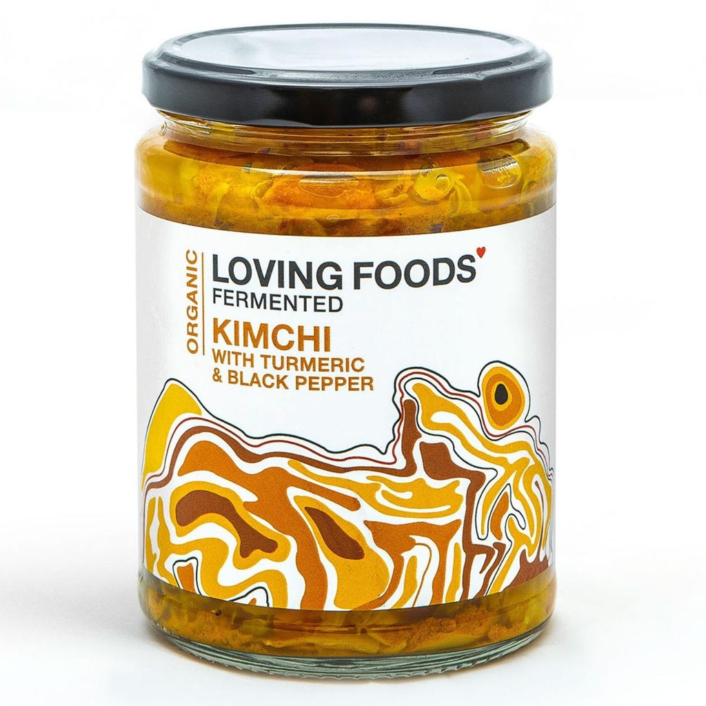 Loving Foods - Kimchi (Turmetic & Black Pepper) - 500g