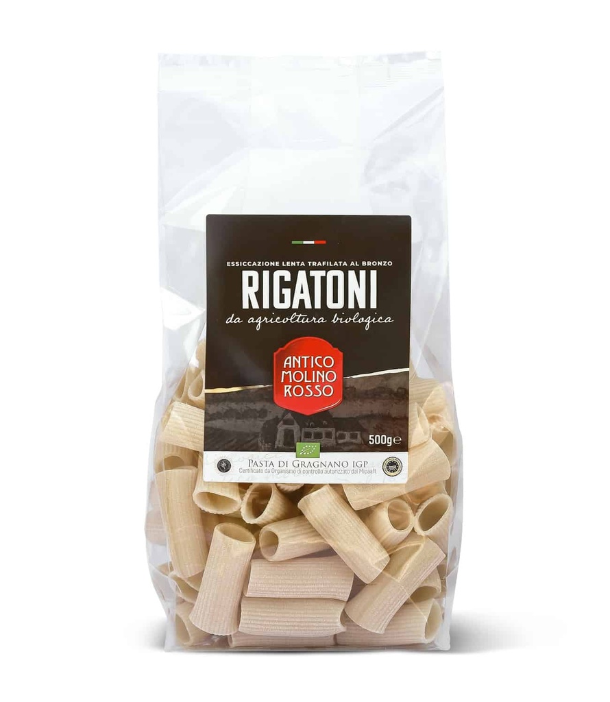 Wheat Pasta (Rigatoni) - 0.5Kg - Antico Molino Rosso