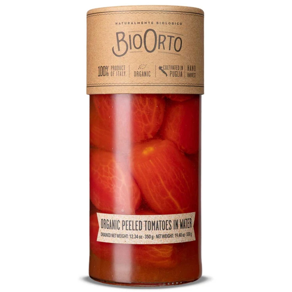 Bio Orto - Organic Tomatoes Whole Peeled Bio Orto - 550 G