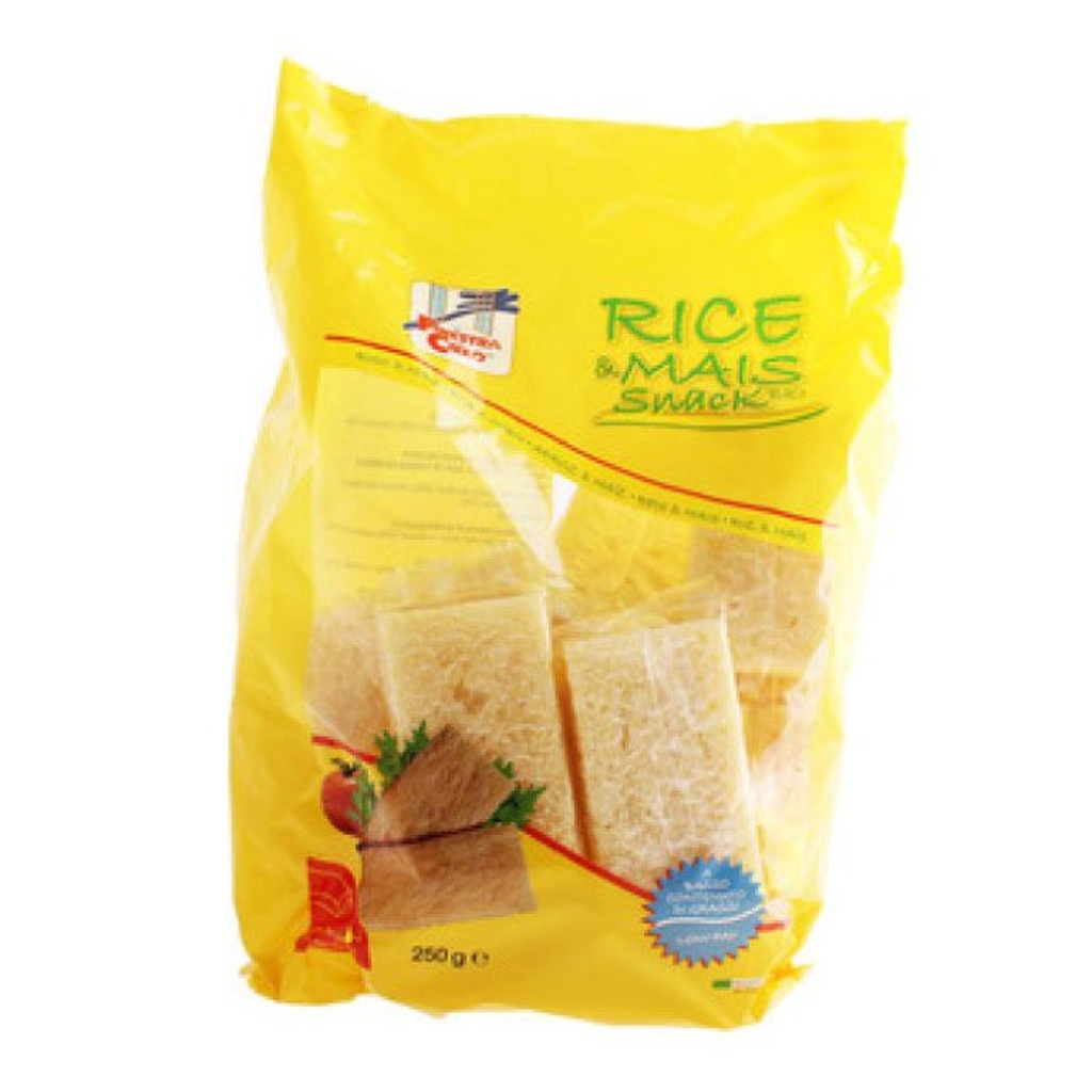 Crackers (Rice & Corn) - 0.25Kg - La Finestra Sul Cielo