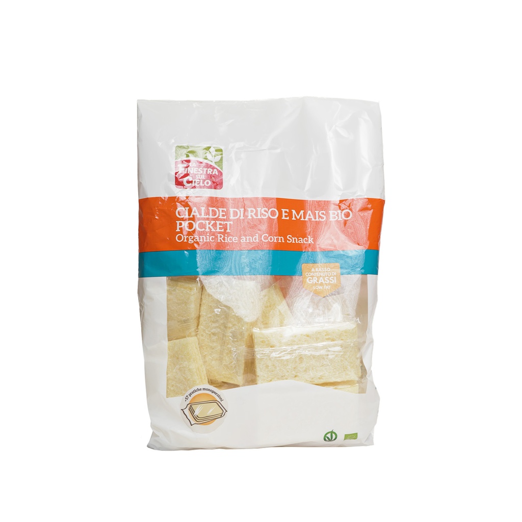 La Finestra Sul Cielo - Organic Crackers Rice & Corn - 250 G