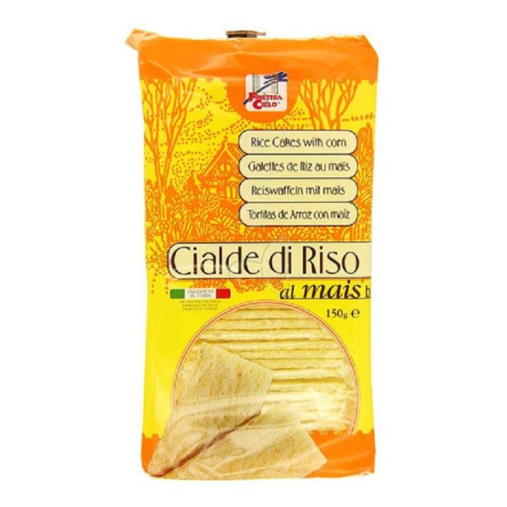 Wafers (Rice & Corn) - 0.15Kg - La Finestra Sul Cielo