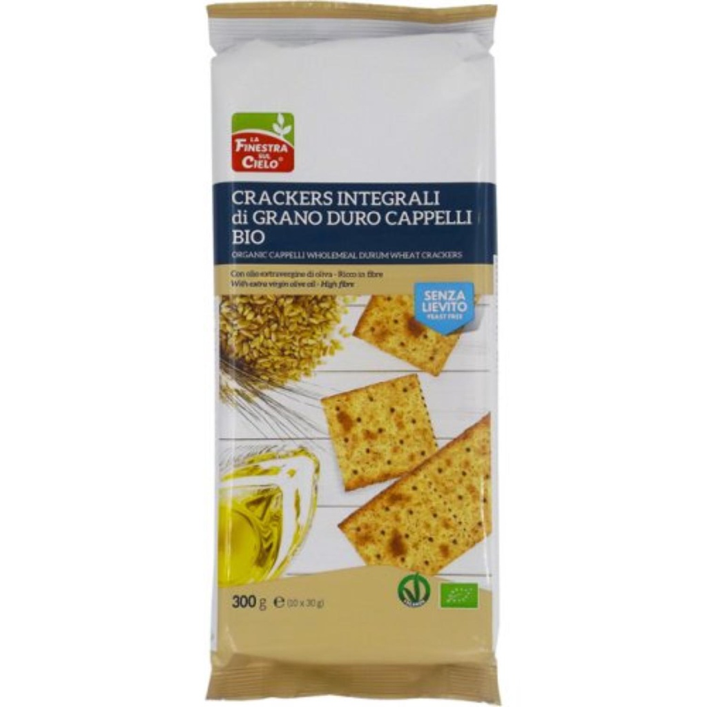 Crackers (Wheat) - 0.3Kg - La Finestra Sul Cielo