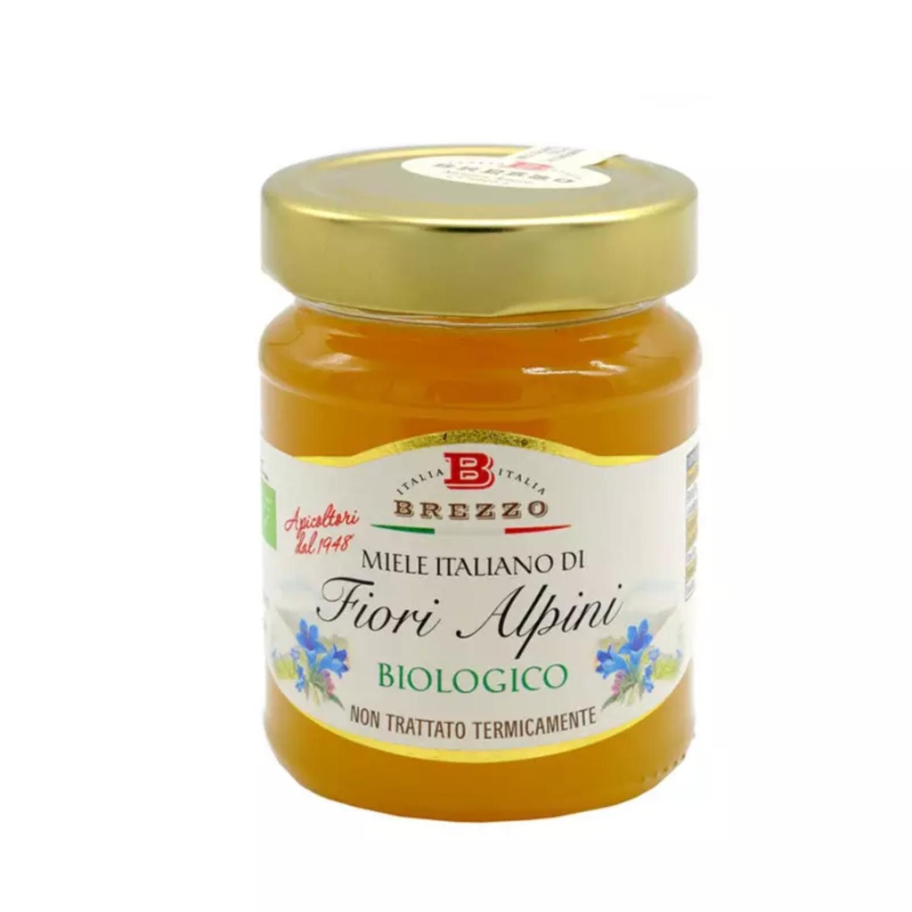 Honey (Orange & Alpine Flowers) - 0.35Kg - Brezzo