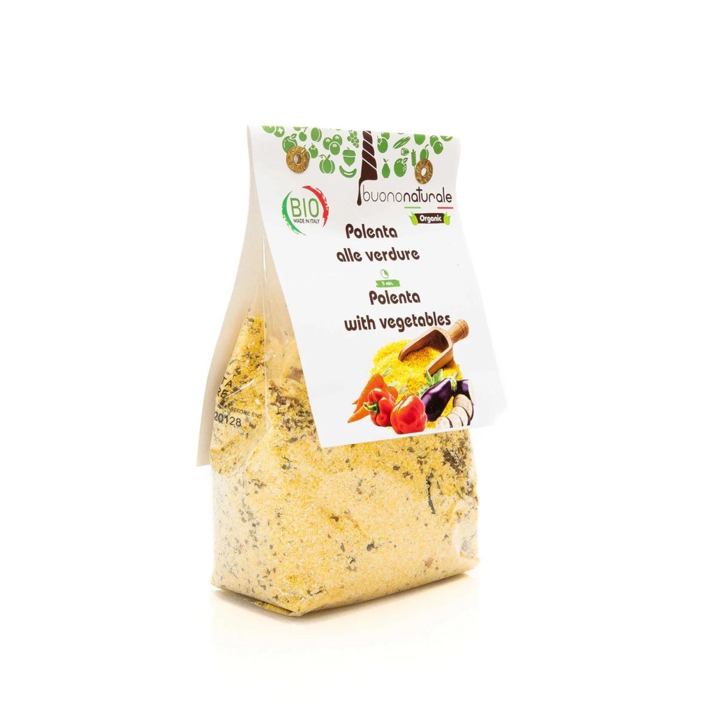 Buononaturale - Organic Polenta Vegetables - 250 G