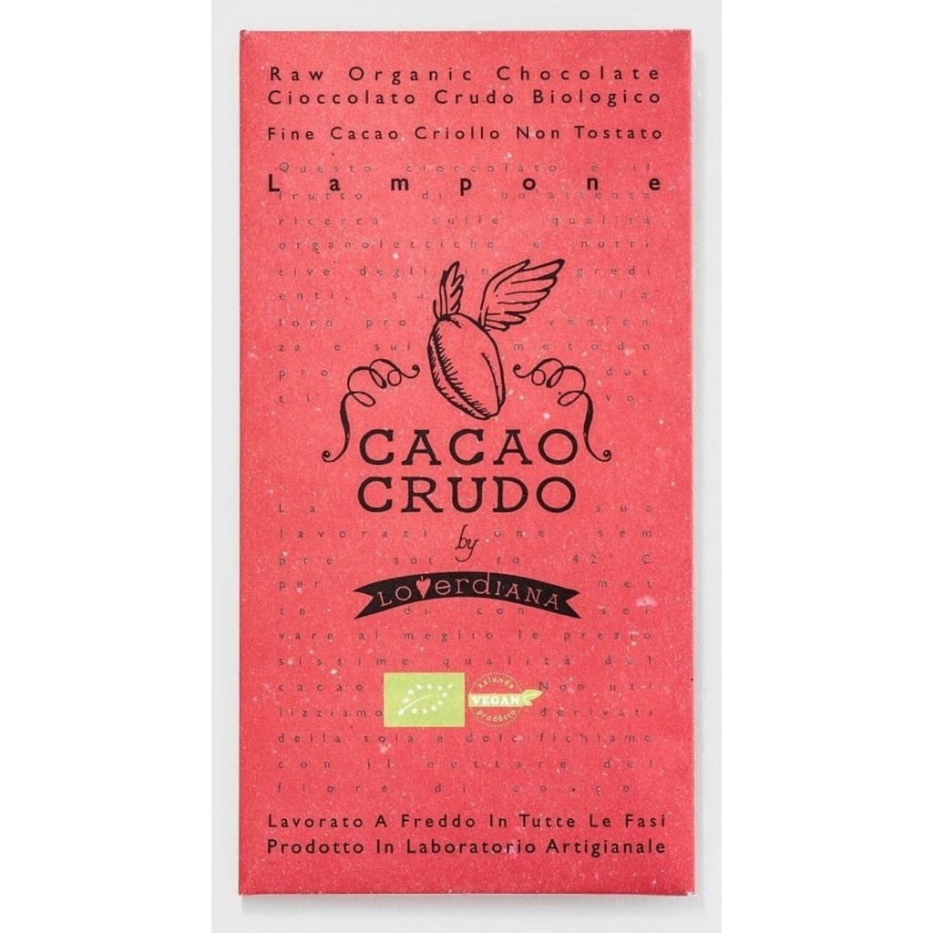 Bar (Dark Chocolate & Raspberry) - 0.005Kg - Cacao Crudo