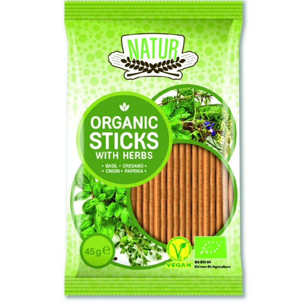 Natur - Organic Sticks Herbs - 45 G