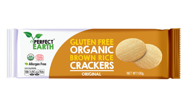 Perfect Earth - Organic Brown Rice Crackers - 225 G