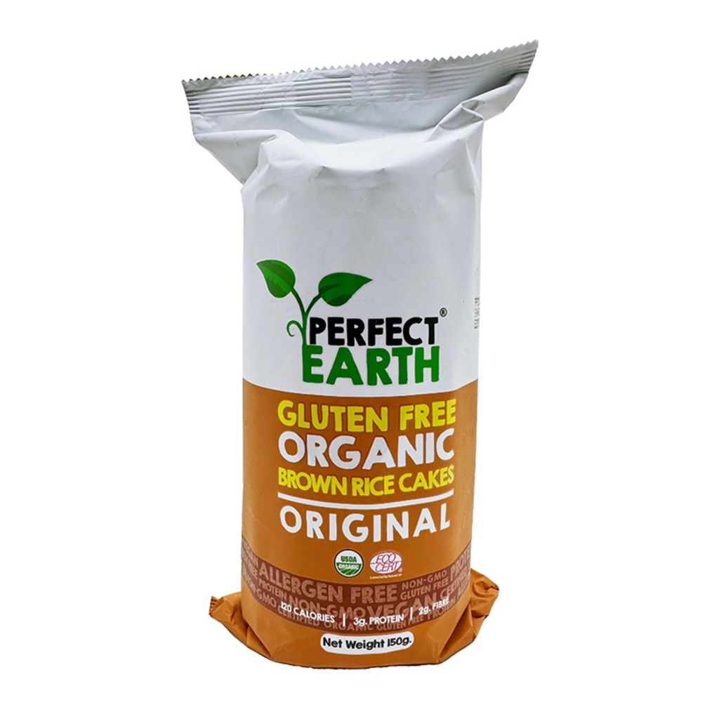 Perfect Earth - Organic Brown Rice & Sea Salt Galette - 100 G