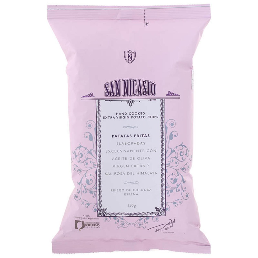 San Nicasio - Potato Chips Salt with Olive Oil - 150 G