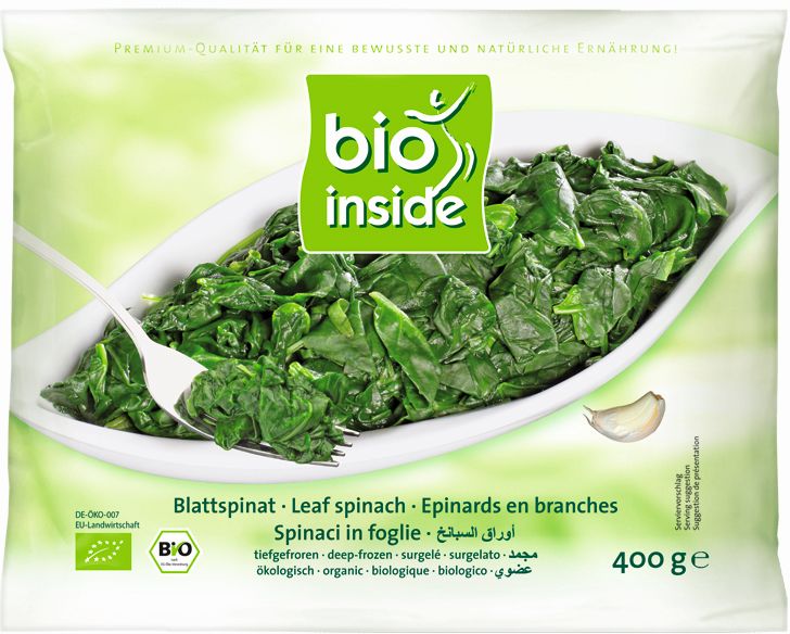 Bio Inside - Leaf Spinach - 400G