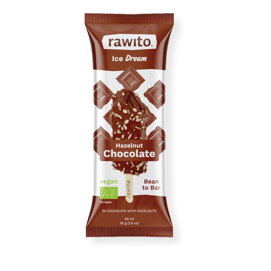 Rawito - Hazelnut Chocolate Ice Cream - 55G