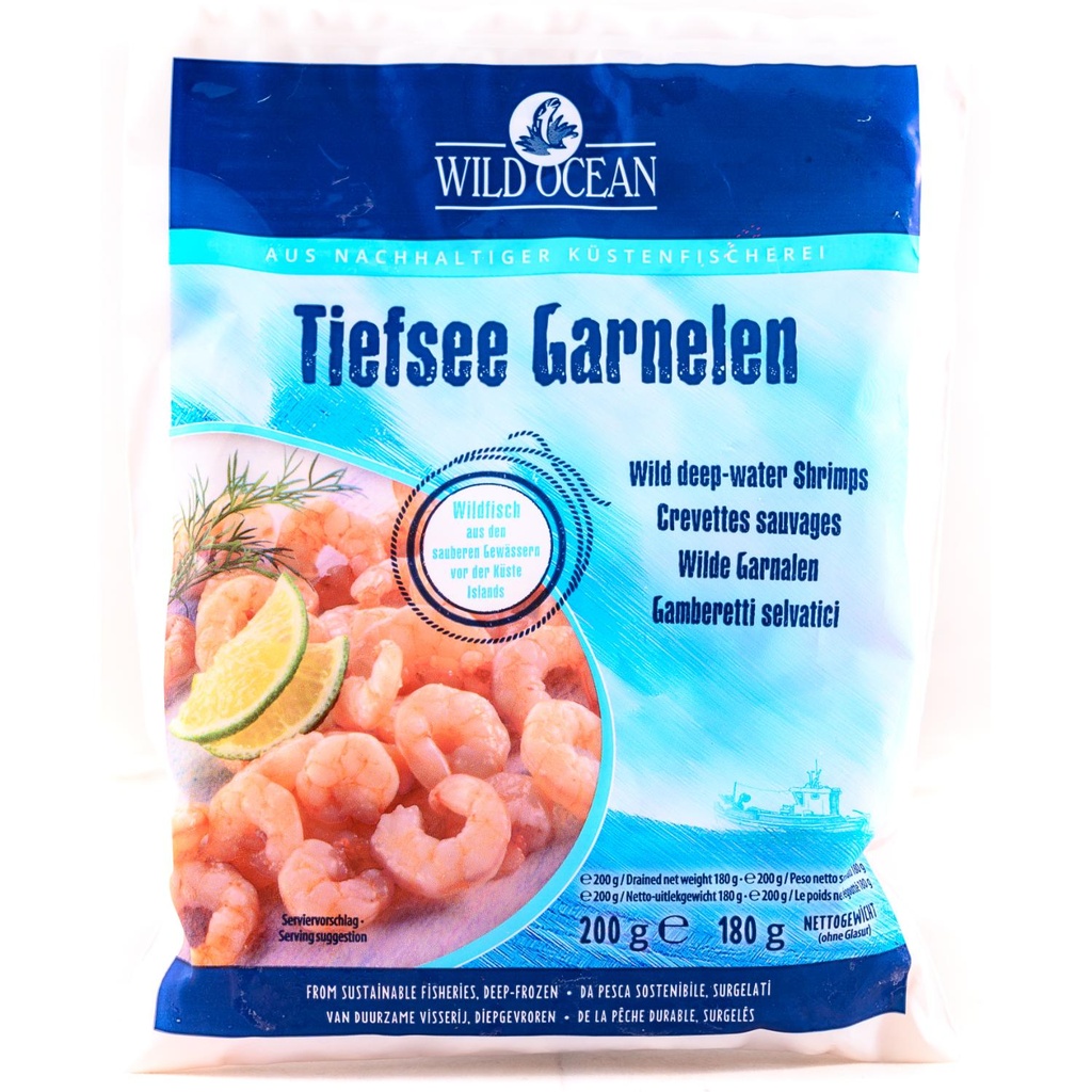 Wild Ocean - Deep Water Shrimps - 180G