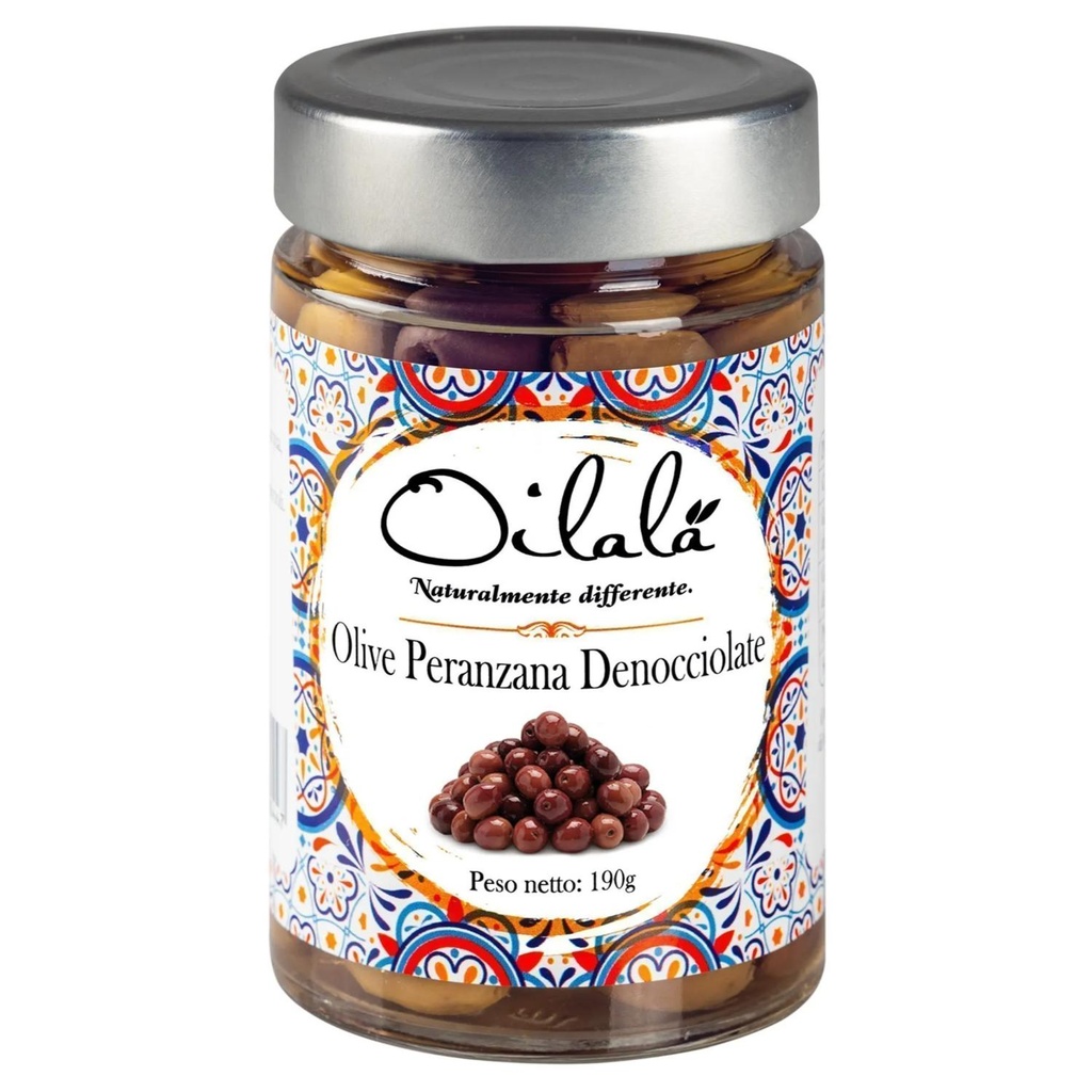 Oilala - Olives (Peranzana Pitted) - 190g