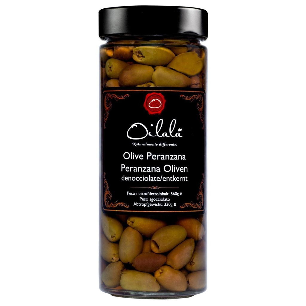 Oilala - Olives (Peranzana Pitted) - 560g