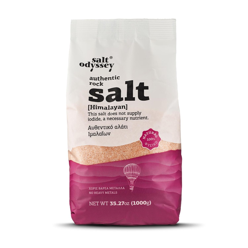 Salt Odyssey - Rock Salt (Himalyan Fine) - 1KG