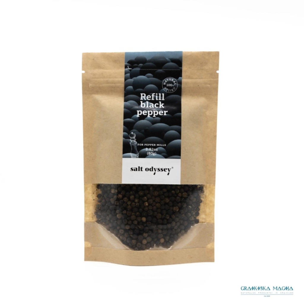 Salt Odyssey - Black Pepper (Refill) - 80G