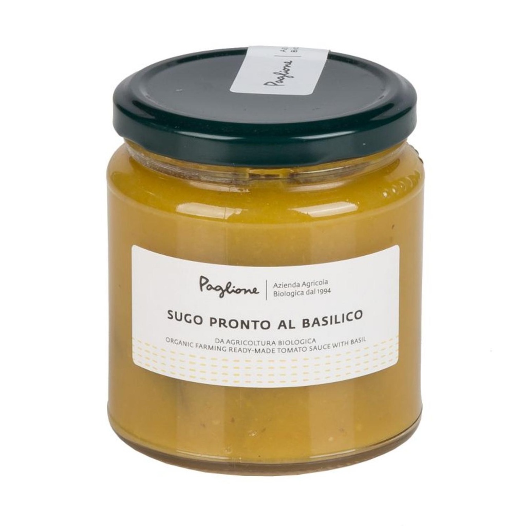 Paglione - Tomato Sauce (Yellow With Basil) - 0.314 KG