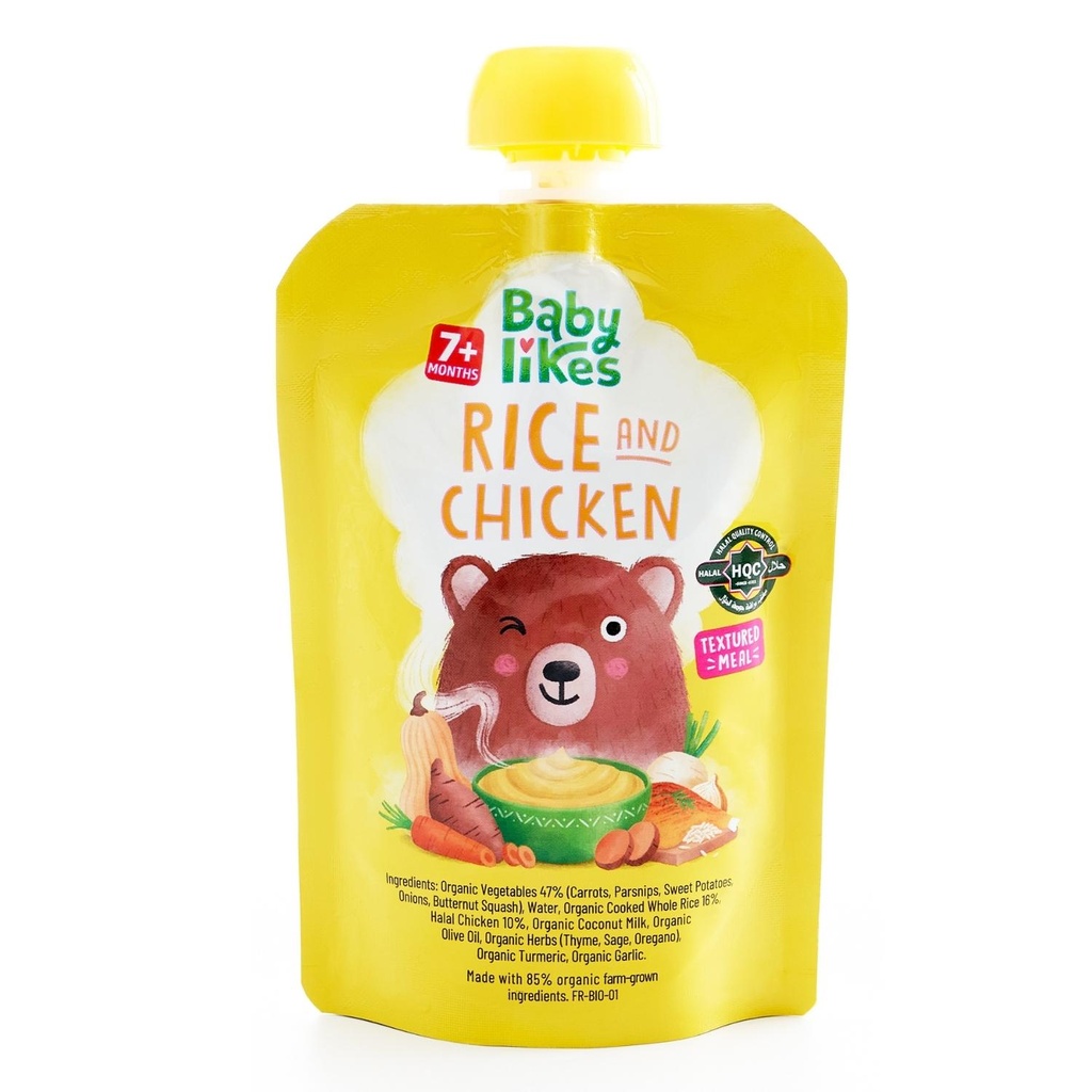 Babylikes - Rice and Chicken - 130g