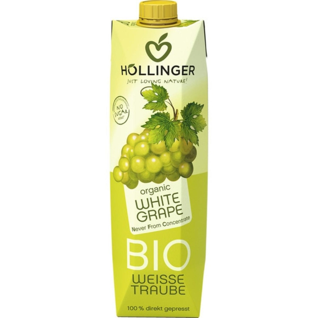 Hollinger - Organic White Grape Juice - 1L