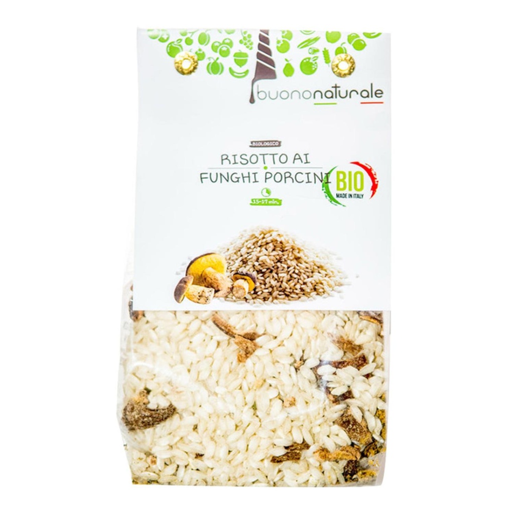 [FG11000861] Buononaturale - Organic Risotto Porcini Mushrooms - 250 G