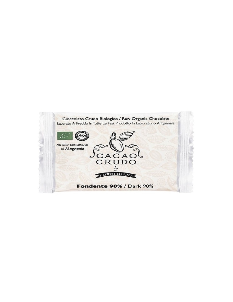 [FG11000894] Cacao Crudo - Organic Cacao Bar Dark Chocolate 90% - 5 G