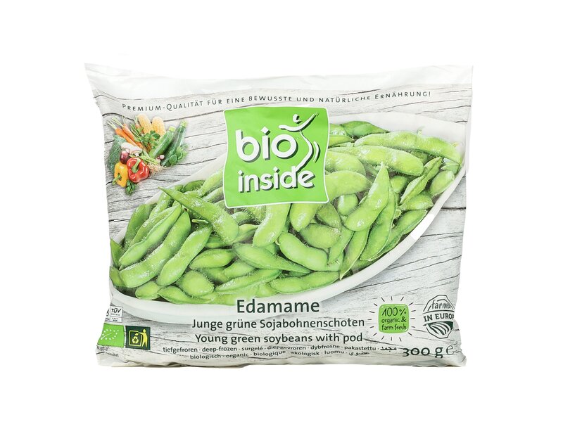 [FG33001201] Bio Inside - Organic Edamame Soy Beans With Pod - 300 G