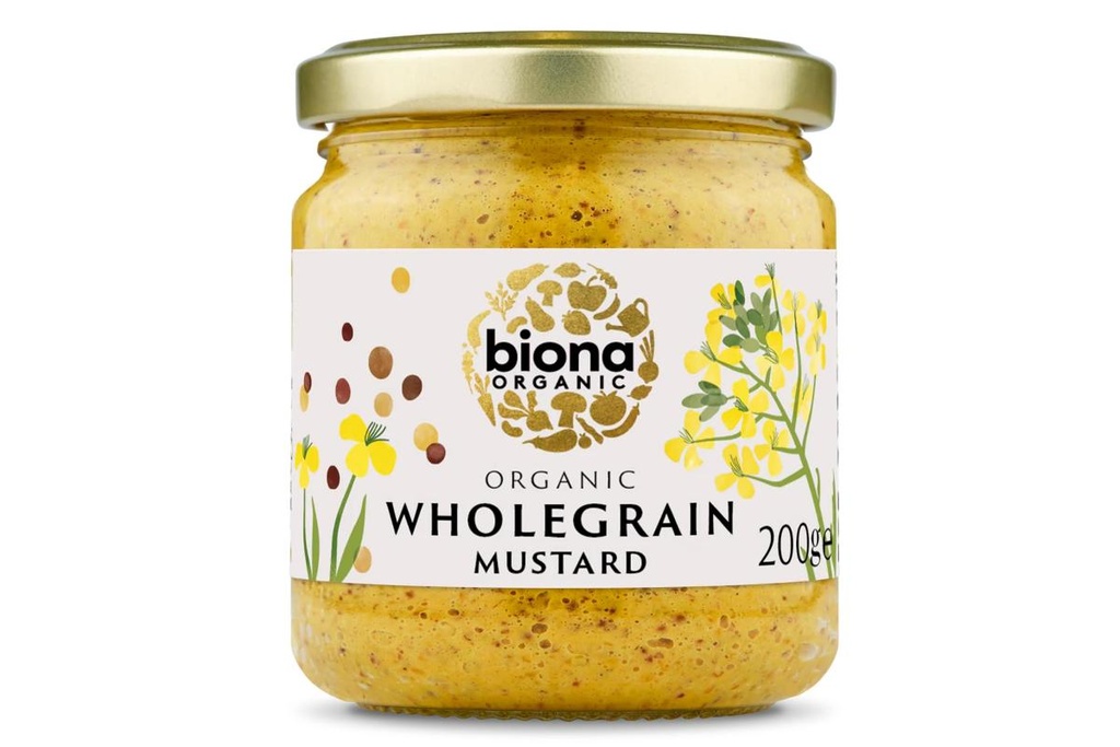 [FG11002326] Biona - Organic Wholegrain Mustard - 200G